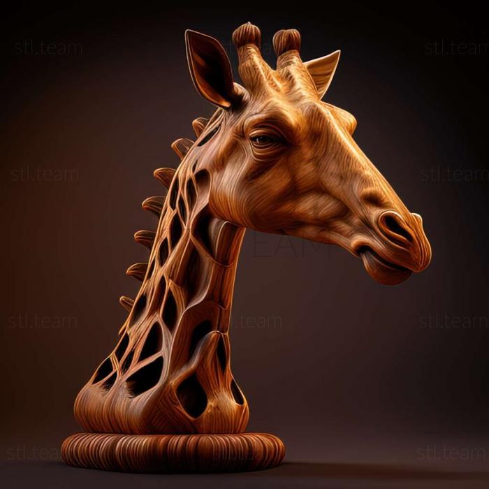 3D модель Giraffokeryx (STL)